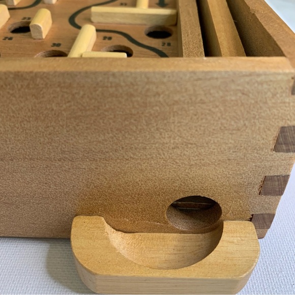 Labyrinth Wooden Tilting Puzzle Maze Game Cardinal #189 Premiere Edition no Ball - Picture 4 of 16